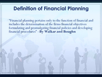 Financial planning